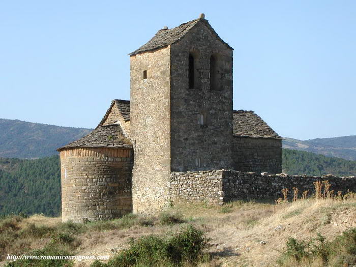 VISTA NORESTE DEL TEMPLO
